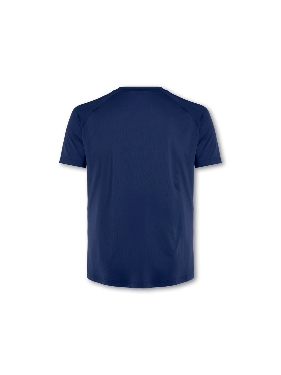 Mens Reset Raglan Performance Tee Navy