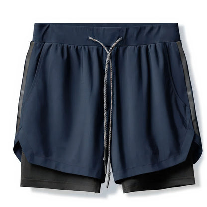 Hybrid Workout Compression-Lined Shorts