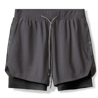 Hybrid Workout Compression-Lined Shorts