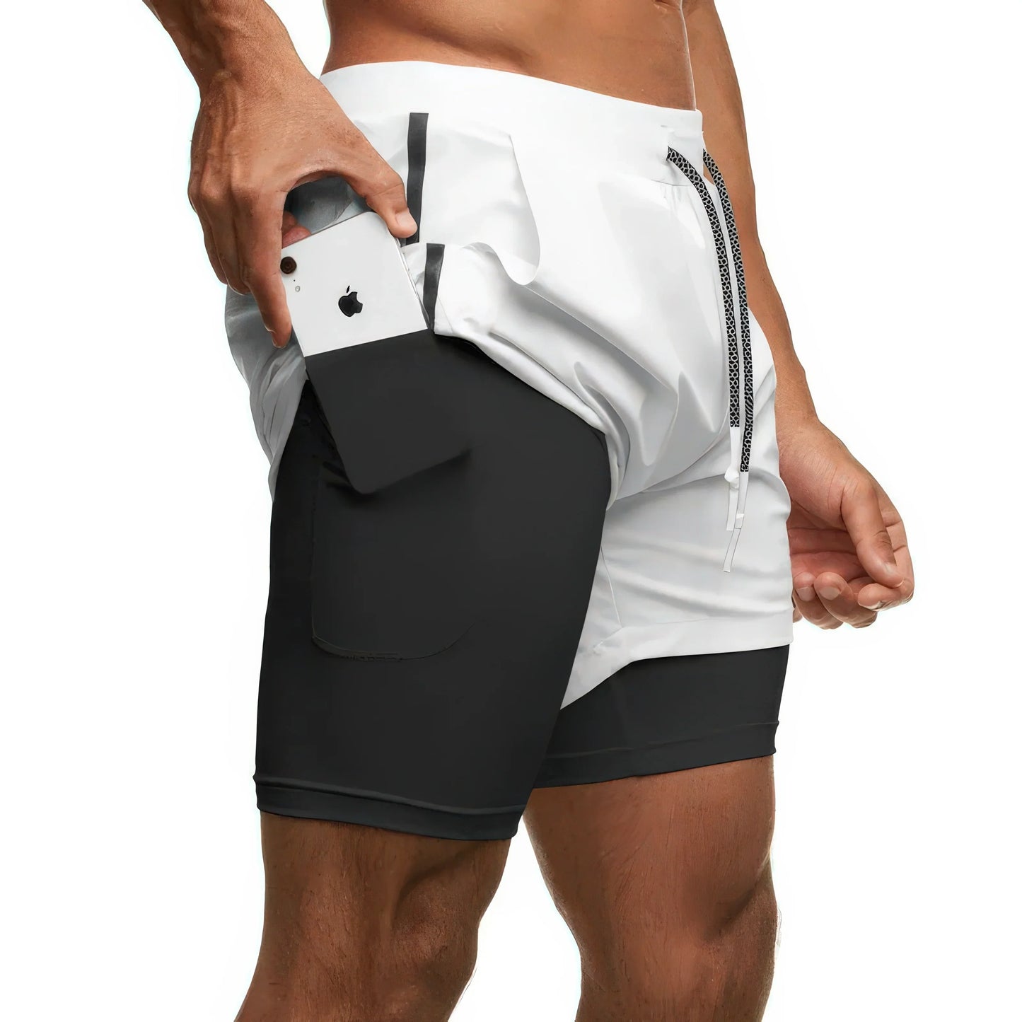 Hybrid Workout Compression-Lined Shorts