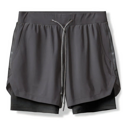 Hybrid Workout Compression-Lined Shorts