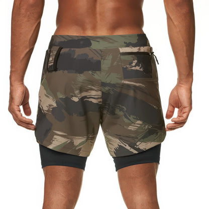 Hybrid Workout Compression-Lined Shorts