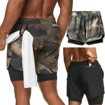 Hybrid Workout Compression-Lined Shorts