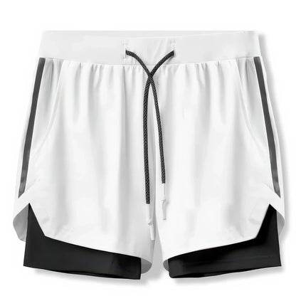 Hybrid Workout Compression-Lined Shorts