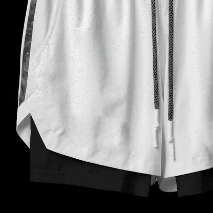 Hybrid Workout Compression-Lined Shorts