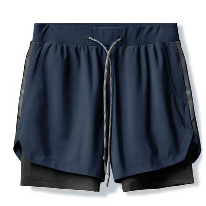 Hybrid Workout Compression-Lined Shorts