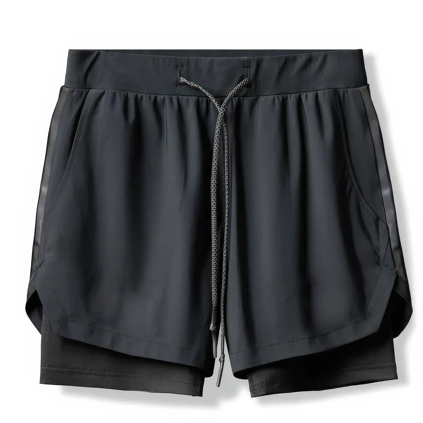 Hybrid Workout Compression-Lined Shorts