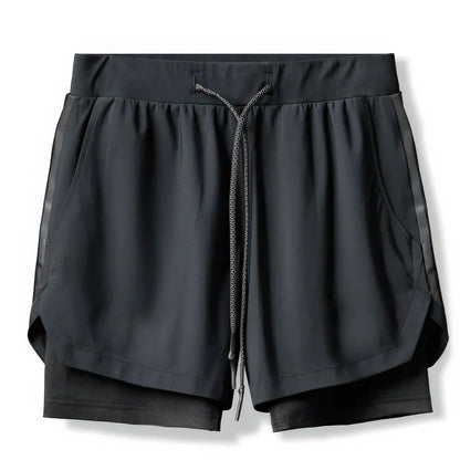 Hybrid Workout Compression-Lined Shorts