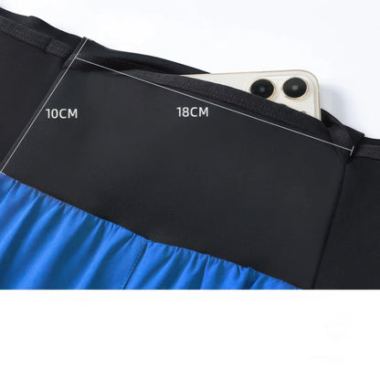 TrailGuard Dual-Layer Running Shorts with Built-In Belt
