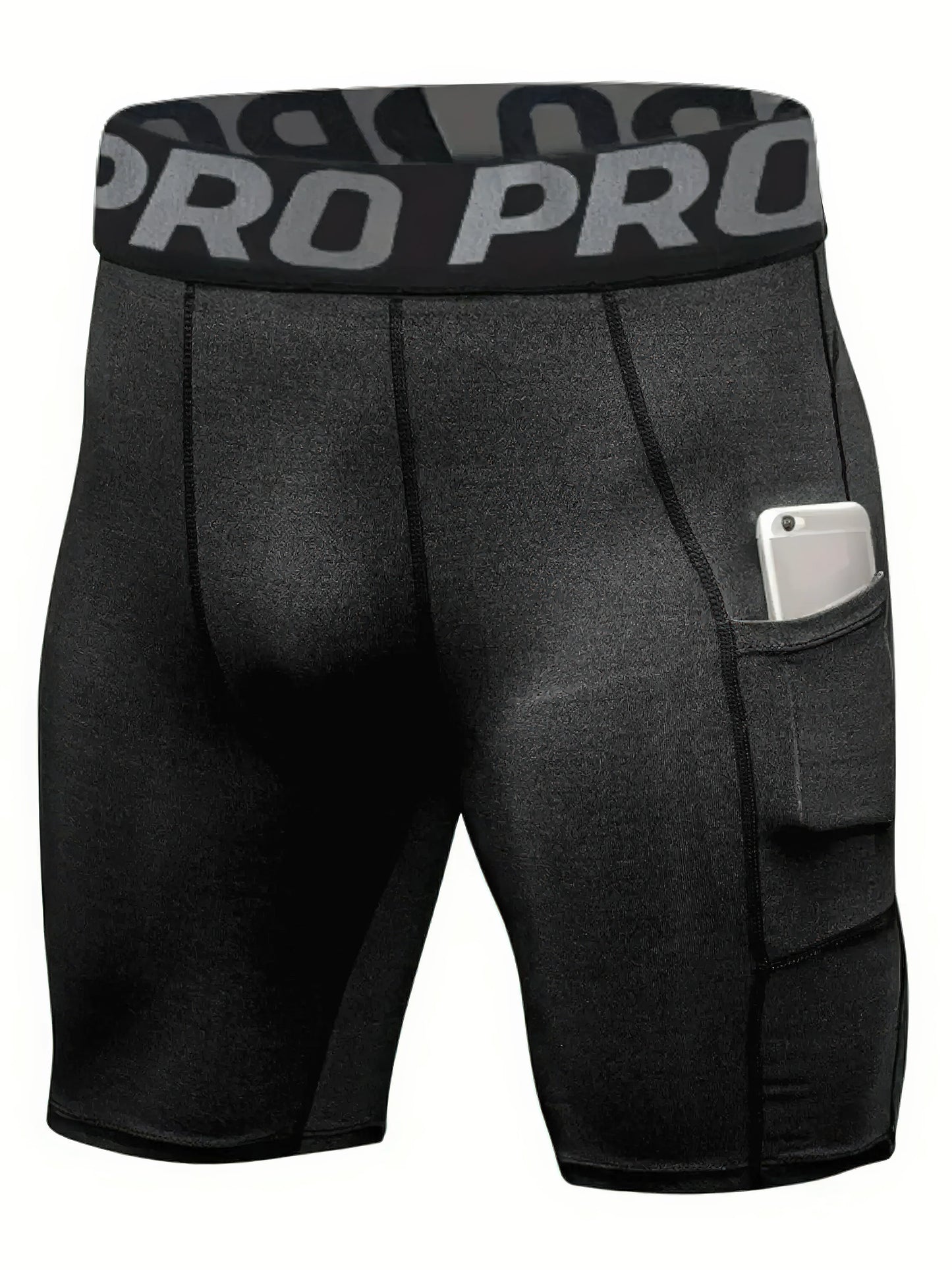 SwiftGuard HIIT & Running Compression Shorts