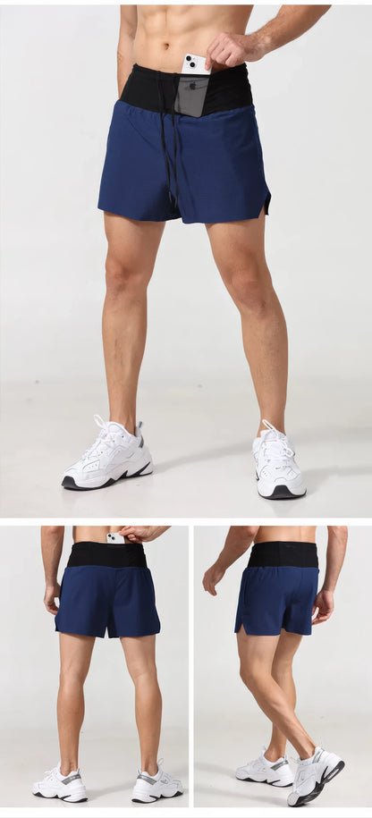 MarathonEdge 2-in-1 Triangle Running Shorts