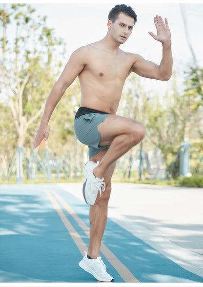 MarathonEdge 2-in-1 Triangle Running Shorts