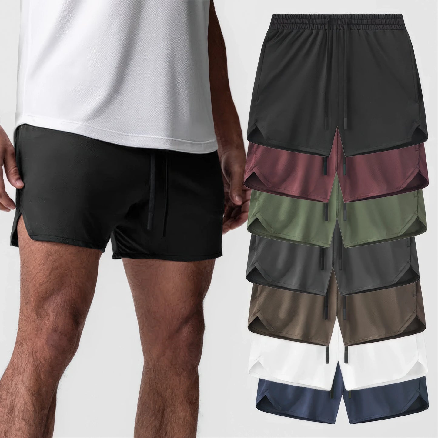 Men's Quick-Dry Workout Shorts