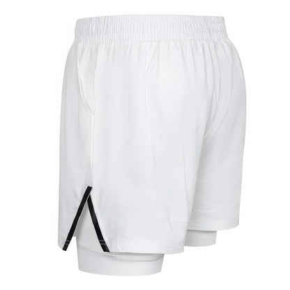 AeroStripe 2-in-1 Liner Workout Shorts