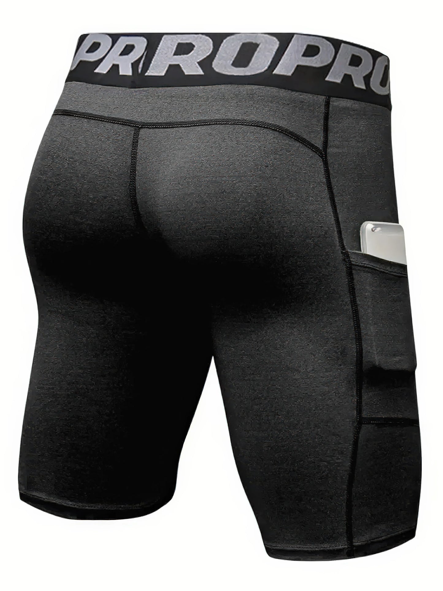 SwiftGuard HIIT & Running Compression Shorts