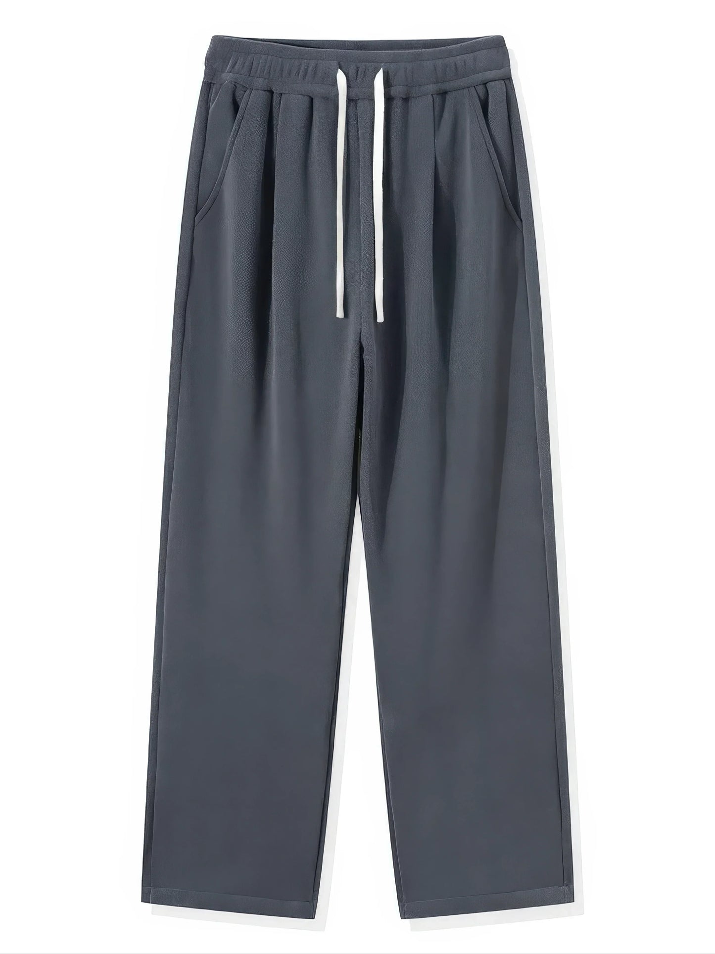 Men's Thermal Wide-Leg Fleece Pants