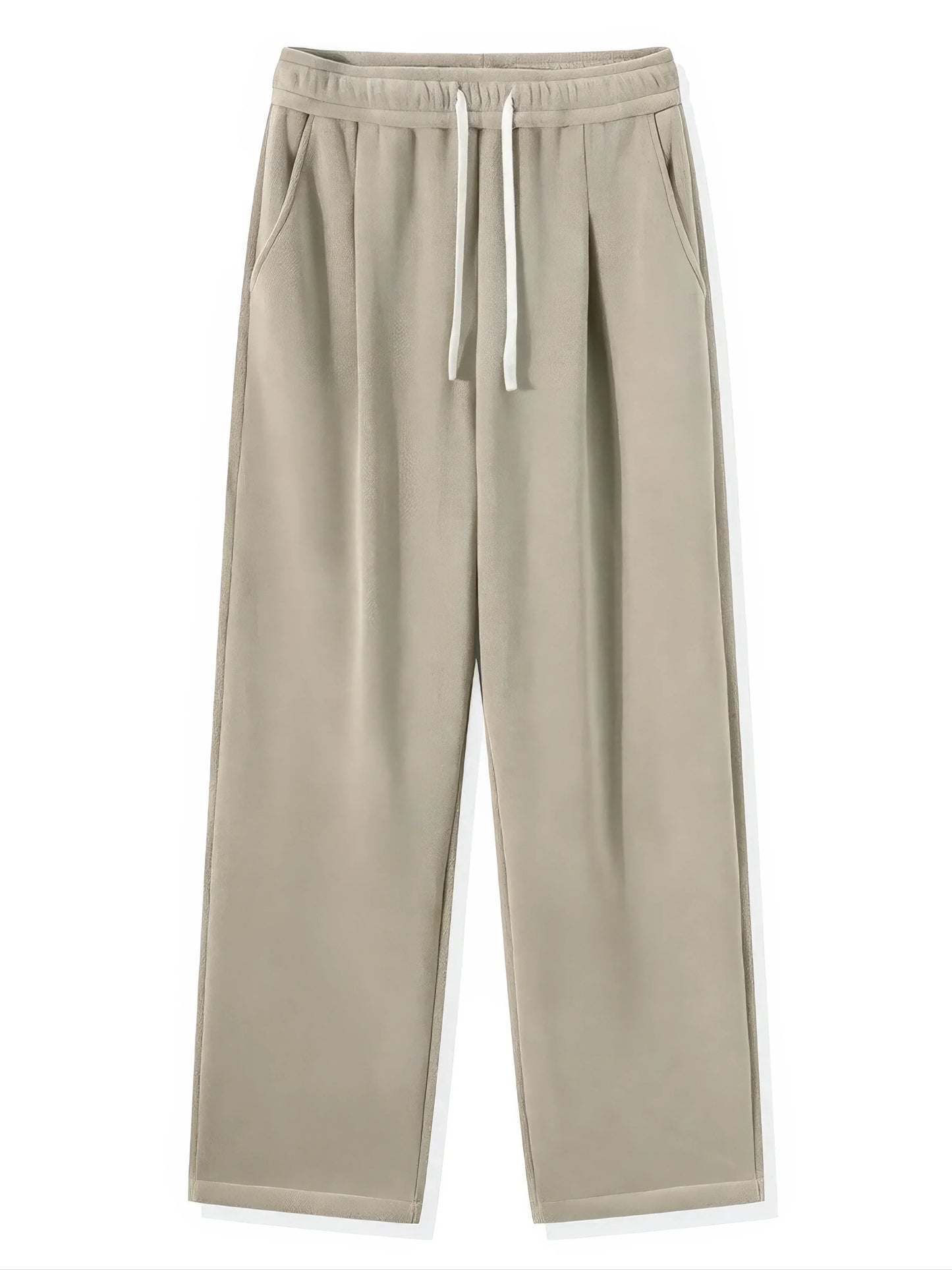 Men's Thermal Wide-Leg Fleece Pants