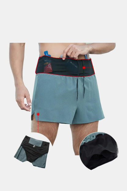MarathonEdge 2-in-1 Triangle Running Shorts