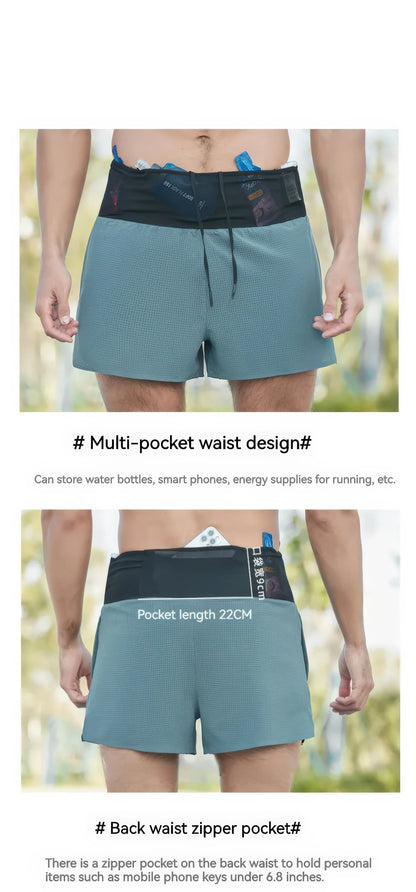 MarathonEdge 2-in-1 Triangle Running Shorts