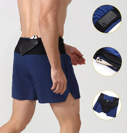 MarathonEdge 2-in-1 Triangle Running Shorts