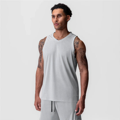 Men's Mesh Fitness Tank Top