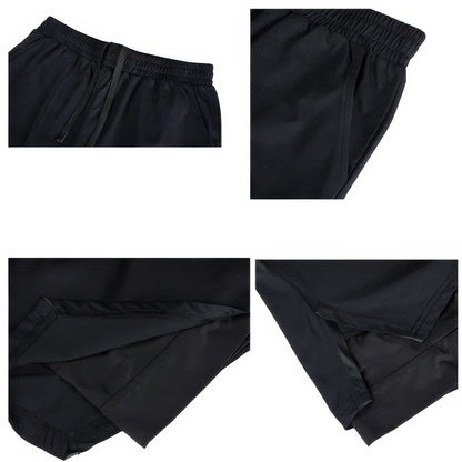 AeroStripe 2-in-1 Liner Workout Shorts