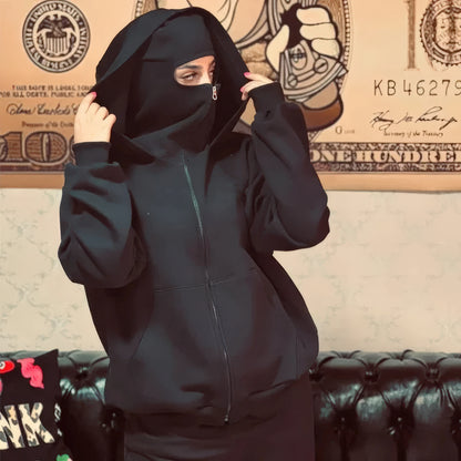 ShadowFlex Masked Zip Hoodie