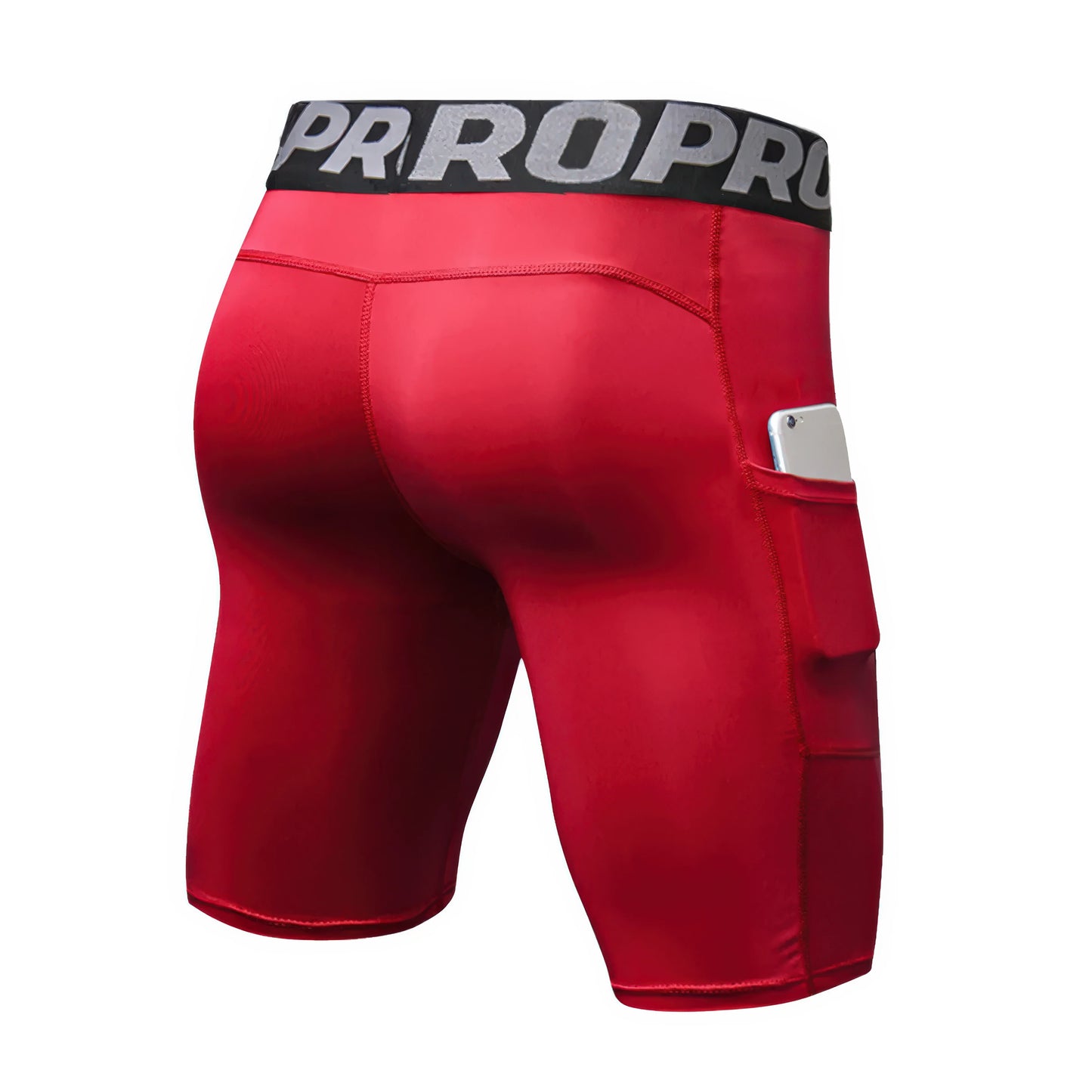 SwiftGuard HIIT & Running Compression Shorts