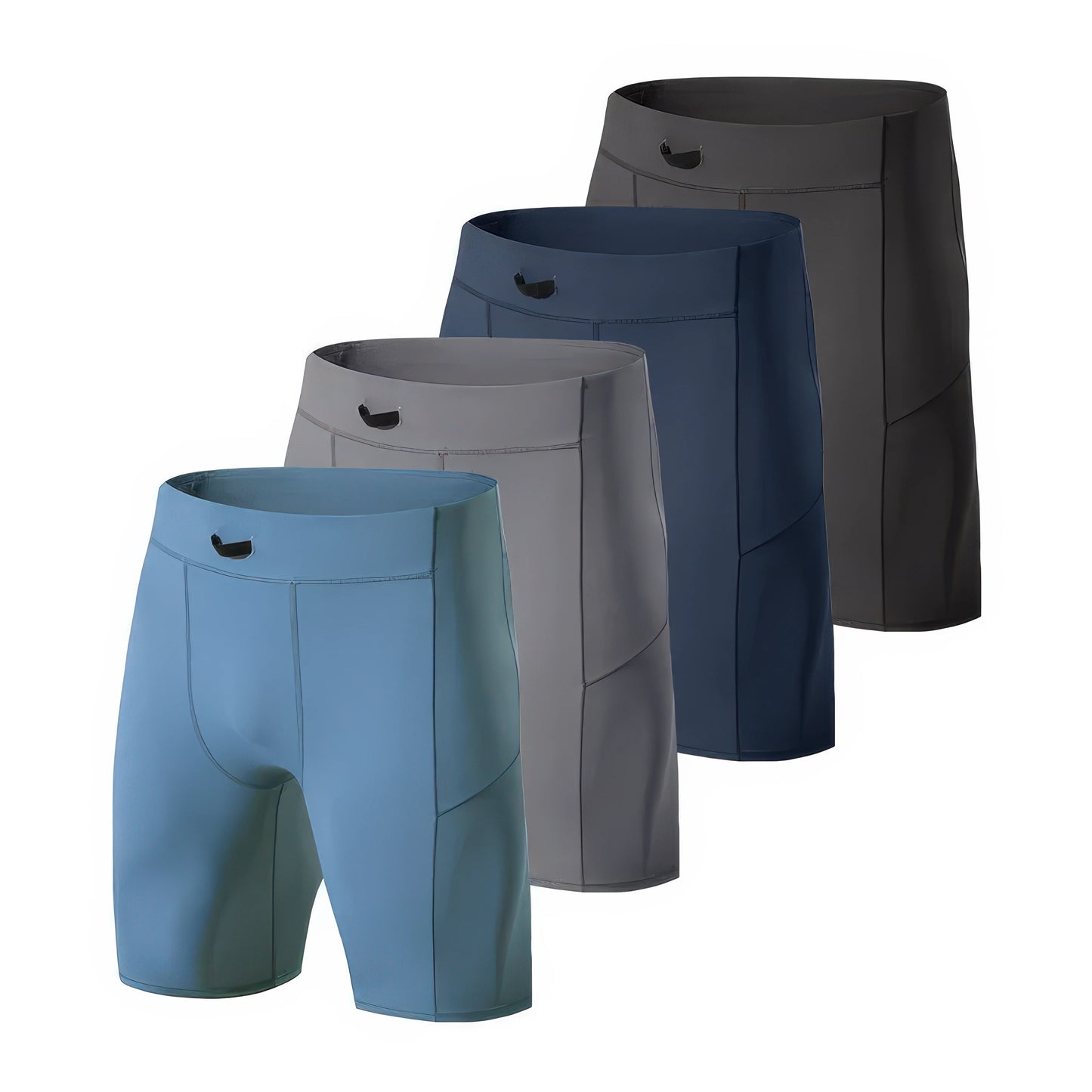 SwiftMove Quick-Dry Men's Compression Workout Shorts