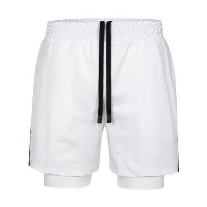 AeroStripe 2-in-1 Liner Workout Shorts