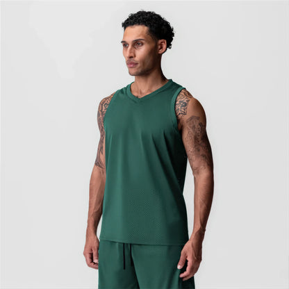 Men's Mesh Fitness Tank Top