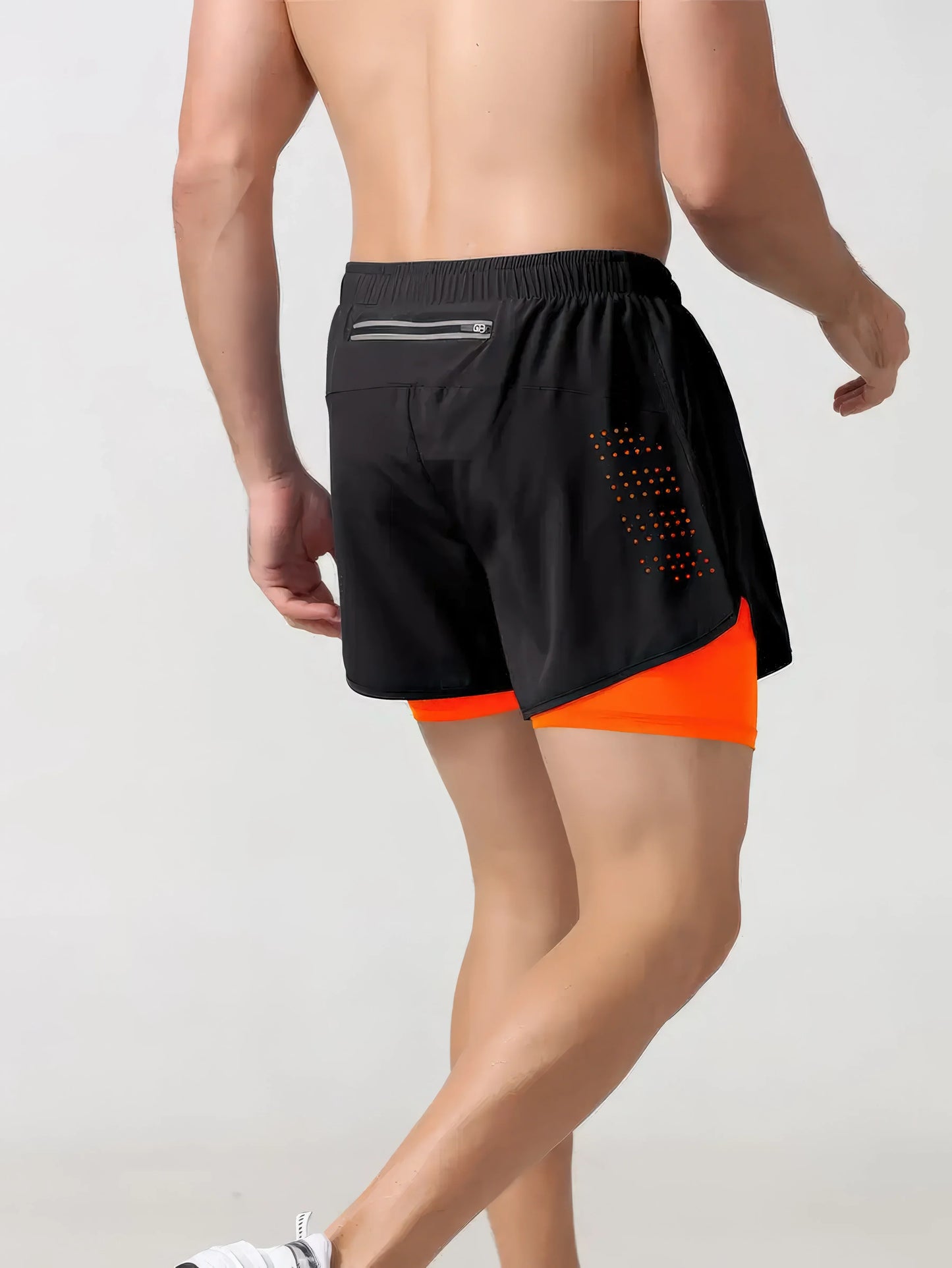 Men's 2-in-1 Quick-Dry Running & Training Shorts