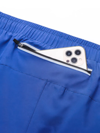 Men's 2-in-1 Quick-Dry Running & Training Shorts