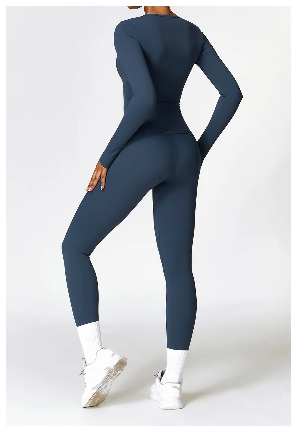 Essential 2-Piece Workout Set (Long Sleeve + Leggings)