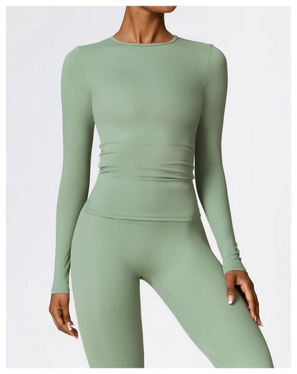 Essential 2-Piece Workout Set (Long Sleeve + Leggings)