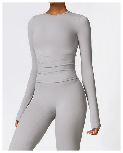 Essential 2-Piece Workout Set (Long Sleeve + Leggings)