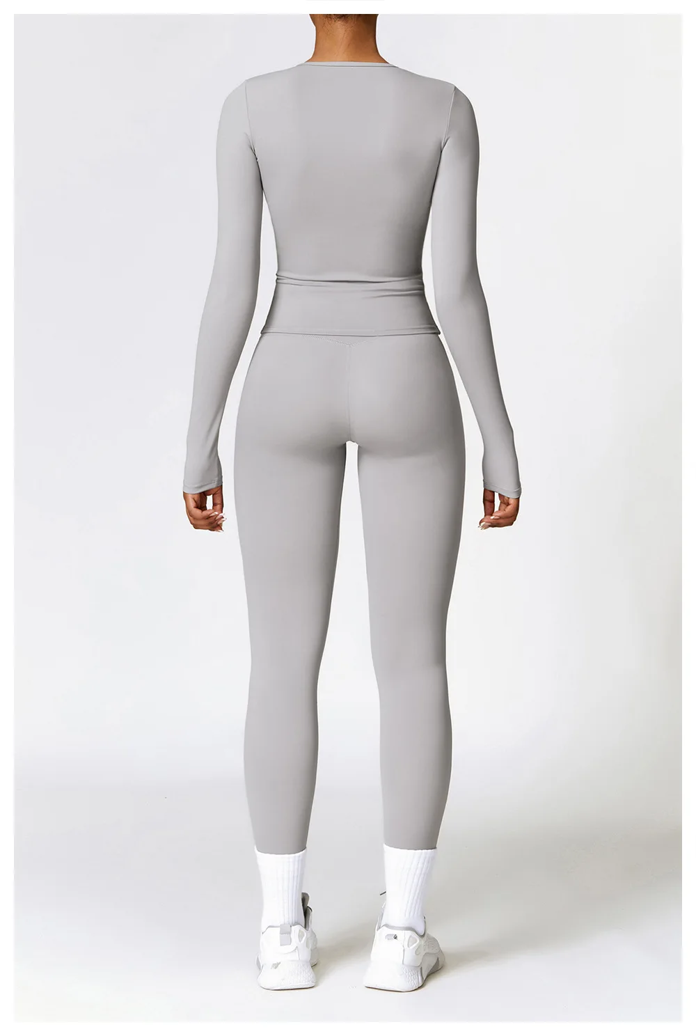 Essential 2-Piece Workout Set (Long Sleeve + Leggings)