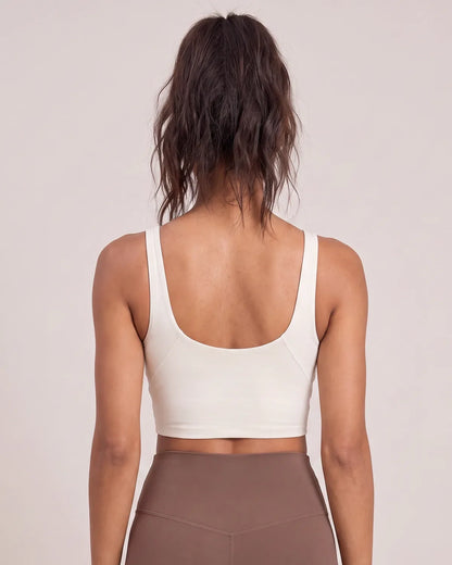 Active V-Neck Medium-Support Sports Bra