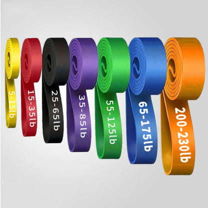 Bandas Elásticas de Resistencia Premium de Látex Natural