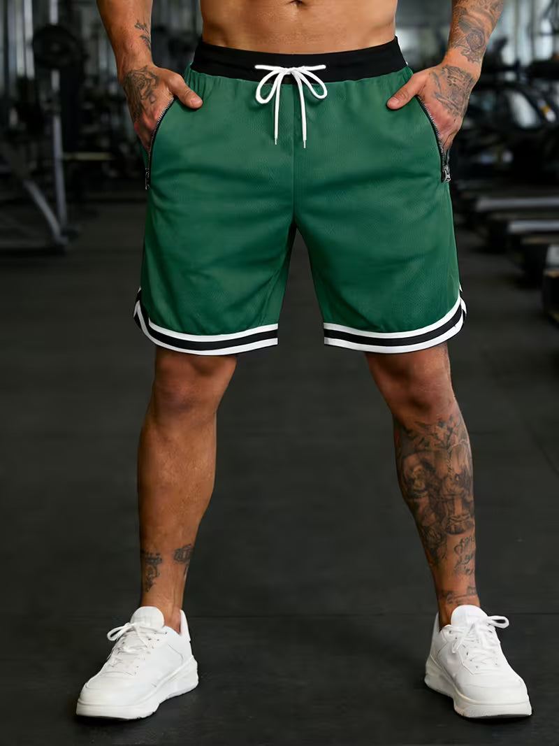 Men’s AirFlow Zip Pocket Basketball Shorts