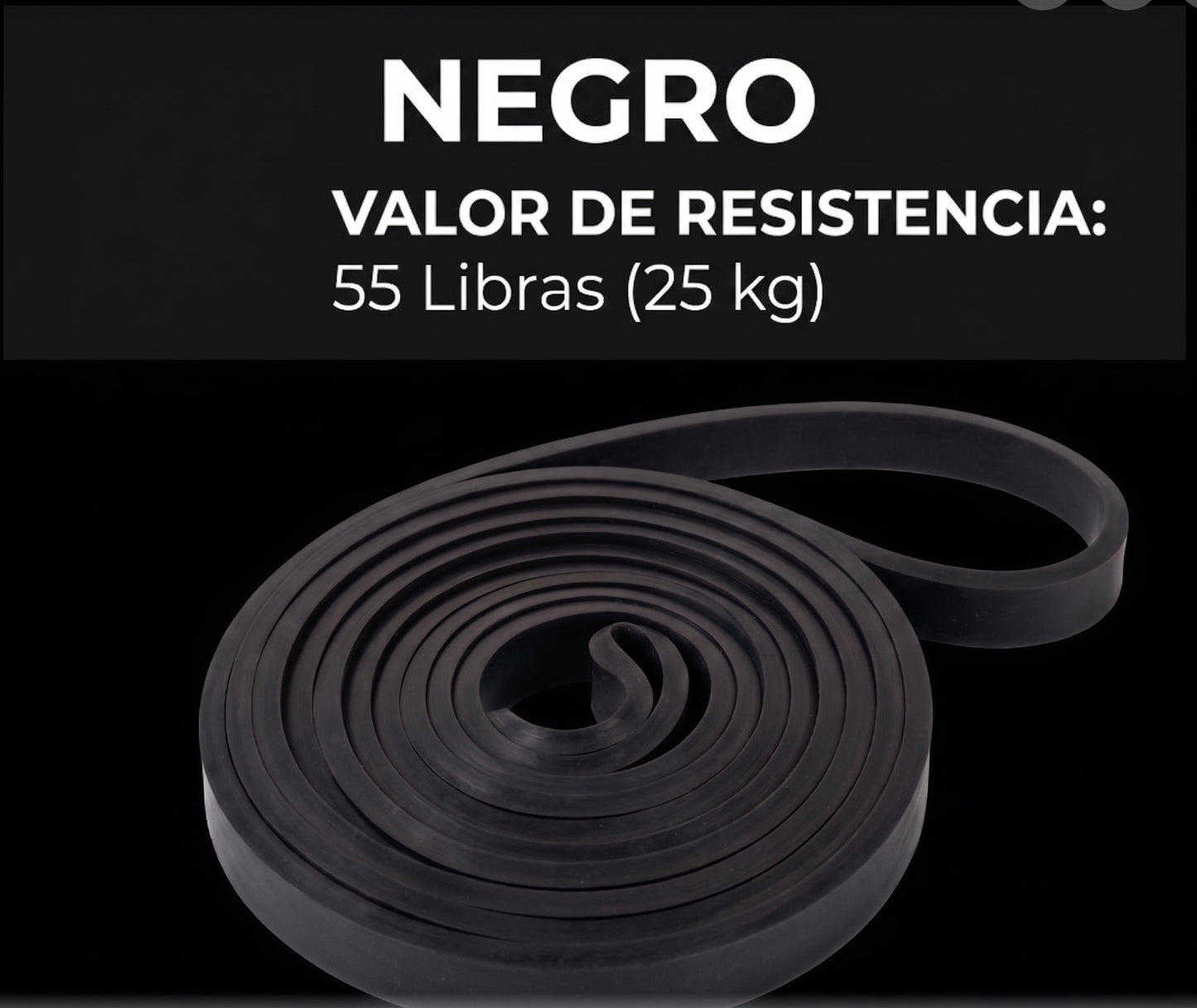 Bandas Elásticas de Resistencia Premium de Látex Natural