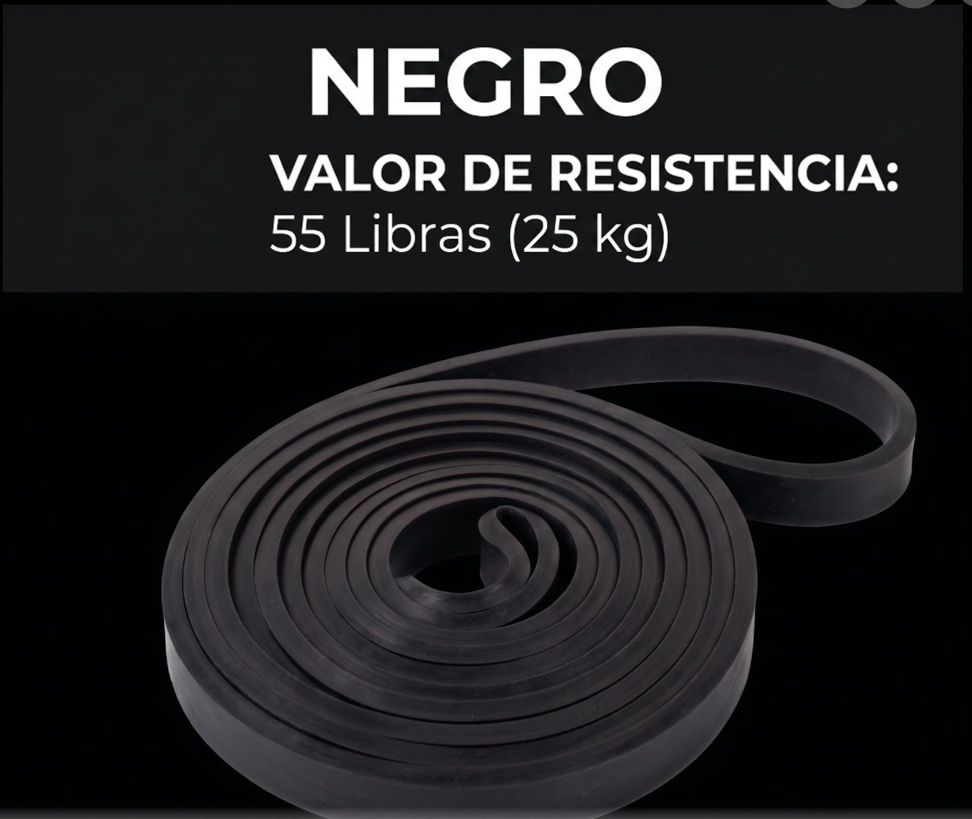 Bandas Elásticas de Resistencia Premium de Látex Natural