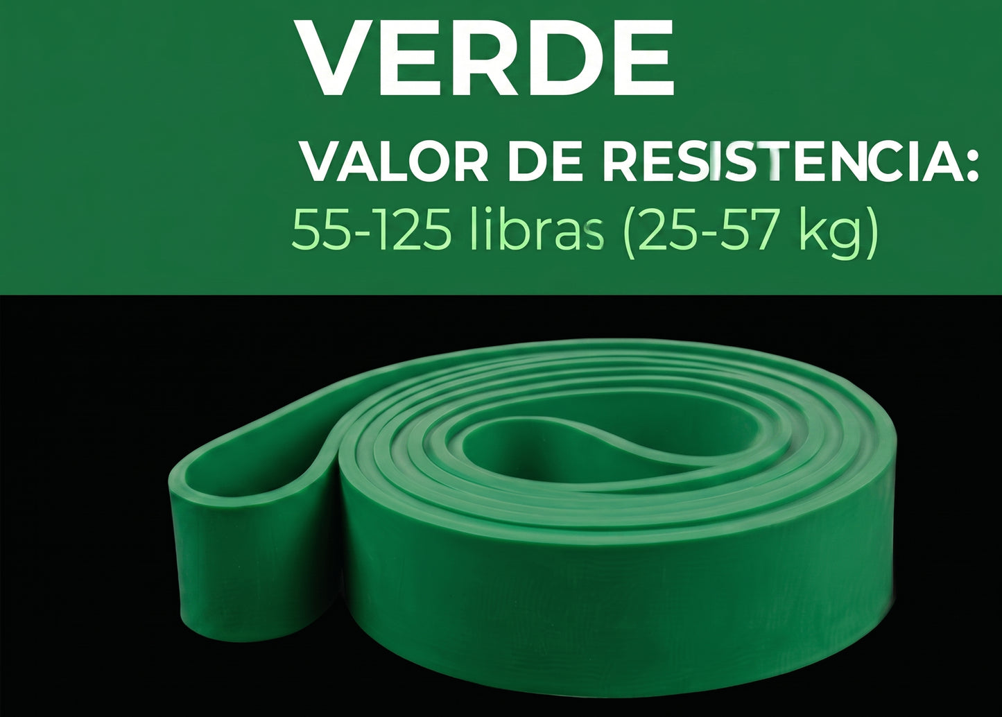 Bandas Elásticas de Resistencia Premium de Látex Natural