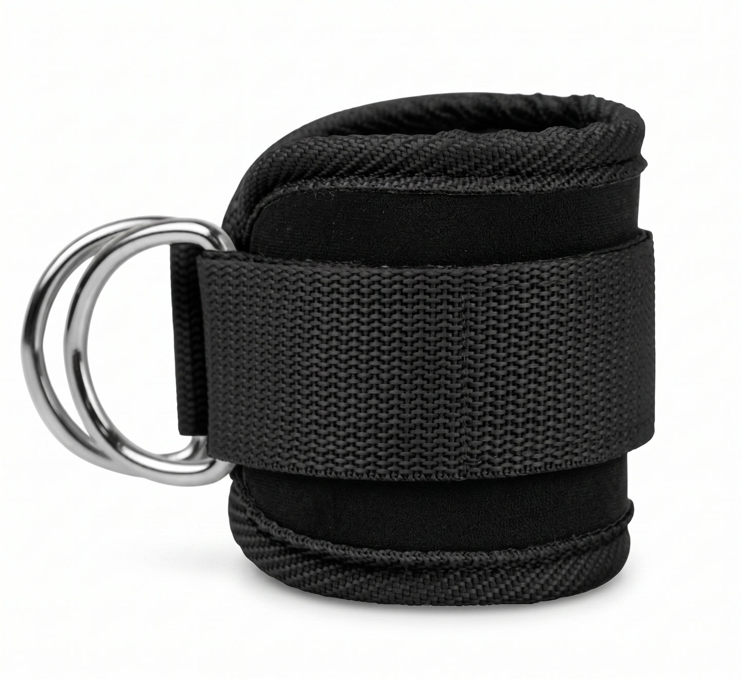 Correas de Tobillo Premium para Polea y Fitness con Doble Anilla D Reforzada, Acolchado de Neopreno, Ajuste Cómodo y Entrenamiento de Piernas y Glúteos