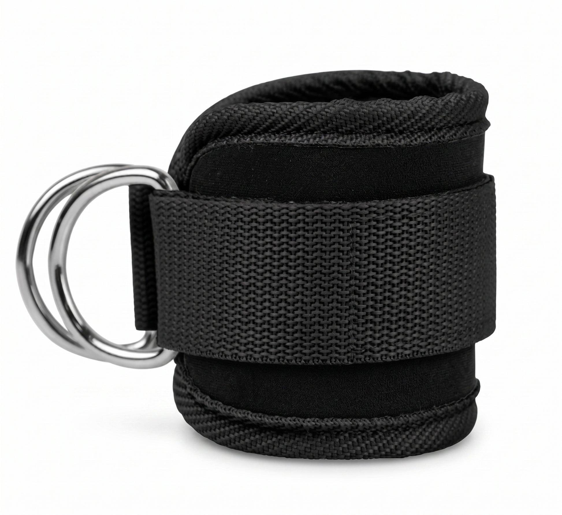 Correas de Tobillo Premium para Polea y Fitness con Doble Anilla D Reforzada, Acolchado de Neopreno, Ajuste Cómodo y Entrenamiento de Piernas y Glúteos