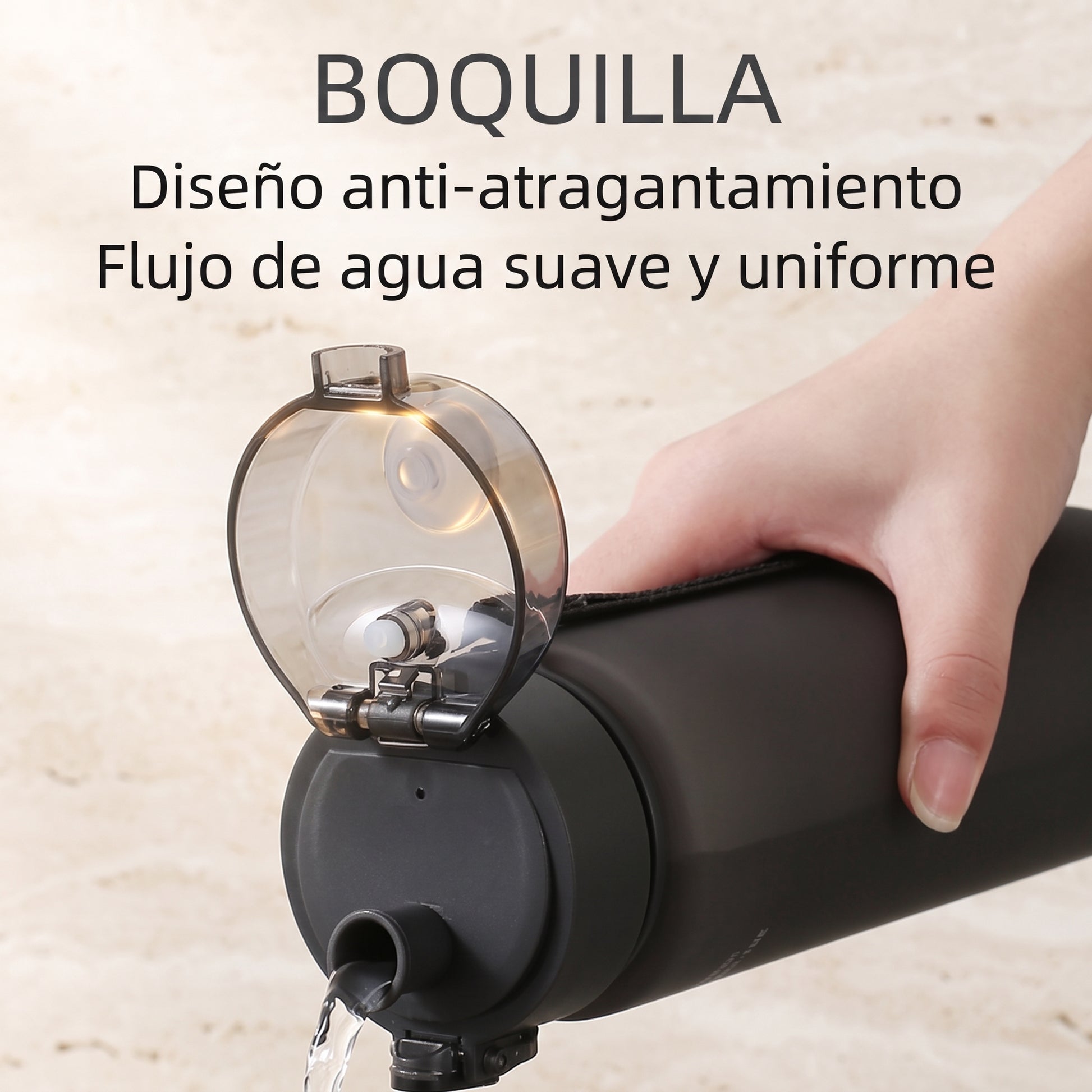 Botella Deportiva Premium Antifugas sin BPA de 400 ml y 560 ml, Botella Reutilizable para Gimnasio, Running, Senderismo, Ciclismo y Uso Diario