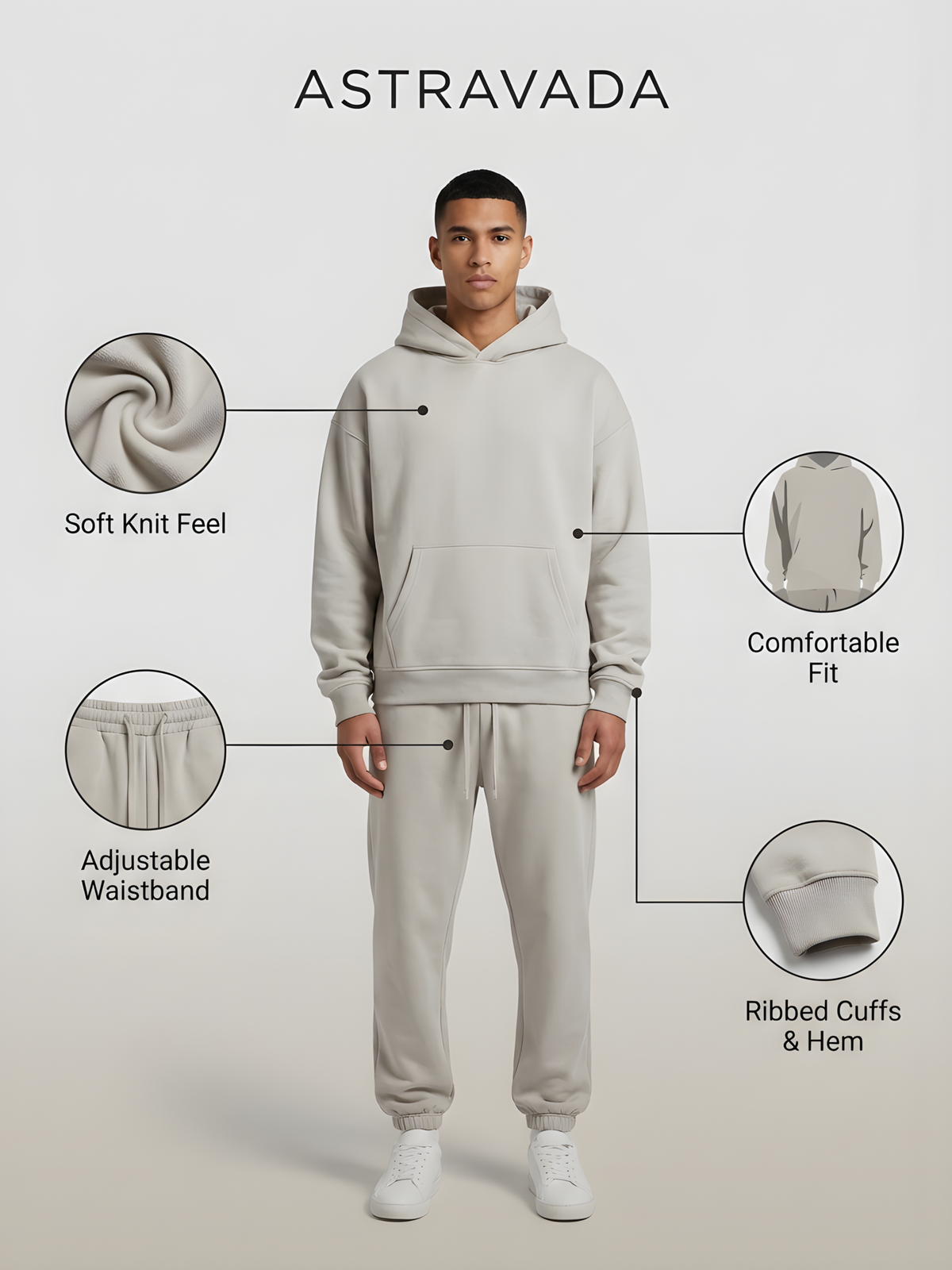 DRIFT Oversized Hoodie Set