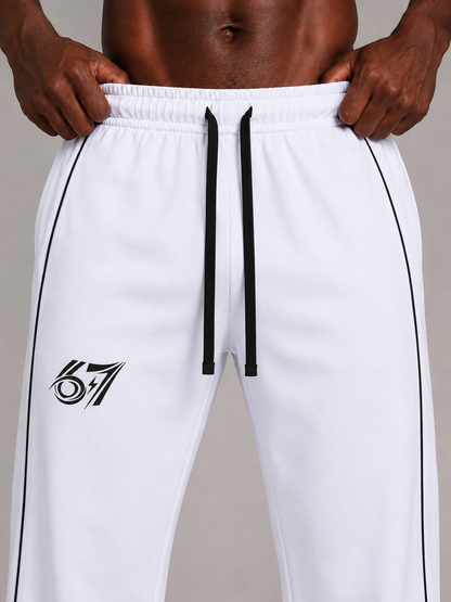 PURE67 Axis Line Track Pants – Pantalón deportivo recto para hombre