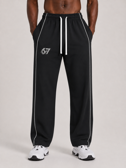 PURE67 Axis Line Track Pants – Pantalon de survêtement droit pour homme