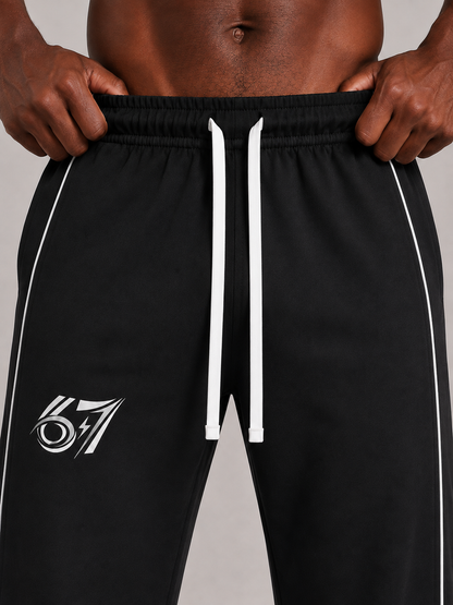 PURE67 Axis Line Track Pants – Pantalon de survêtement droit pour homme